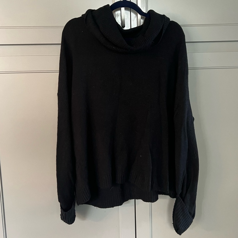 Black Turtleneck Sweater